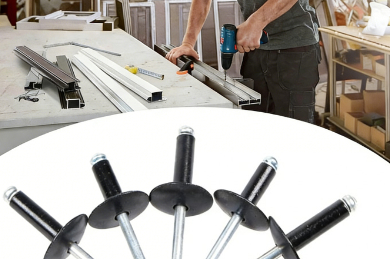 Applications des rivets aveugles tripolaires en aluminium - Rivets lanternes - Rivets bulbes