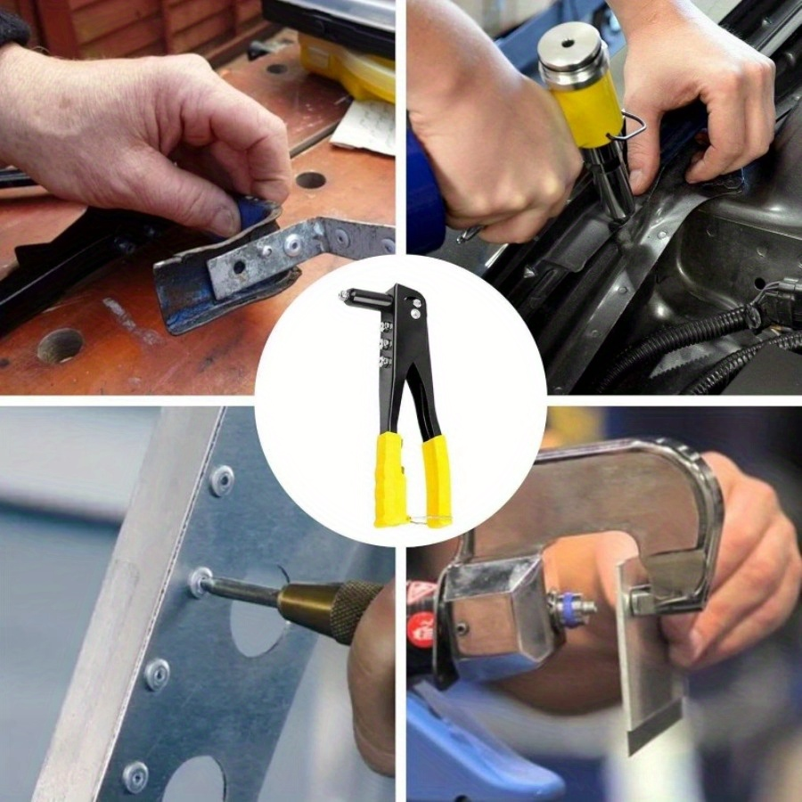 Aiplle operation method of rivet gun