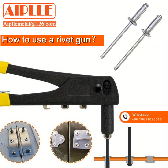Utilisation d'un pistolet à riveter Aipllemetal pour les rivets aveugles 5052.png