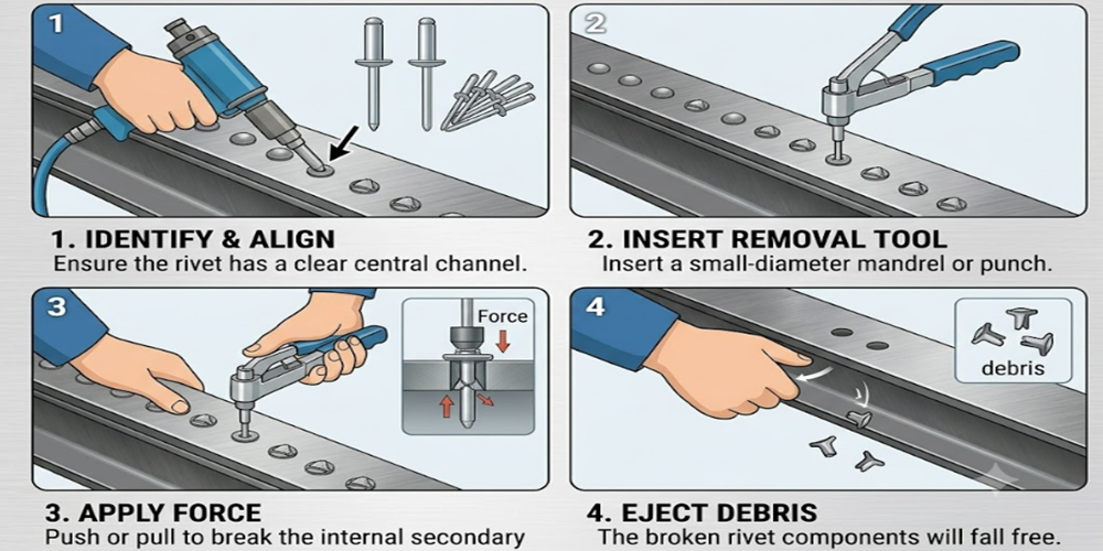 Aiplle Three-fold Rivet Disassembly Method.png