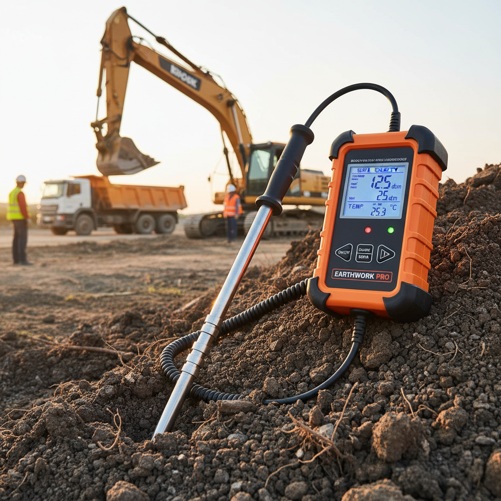 Soil Salinity Analyzer For Earthwork Construction