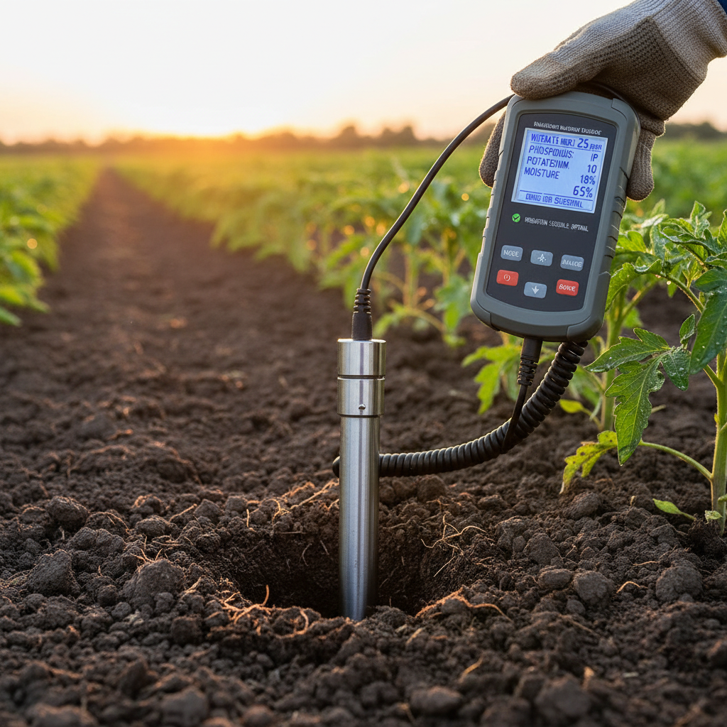Soil Nutrient Tester For Irrigation Scheduling