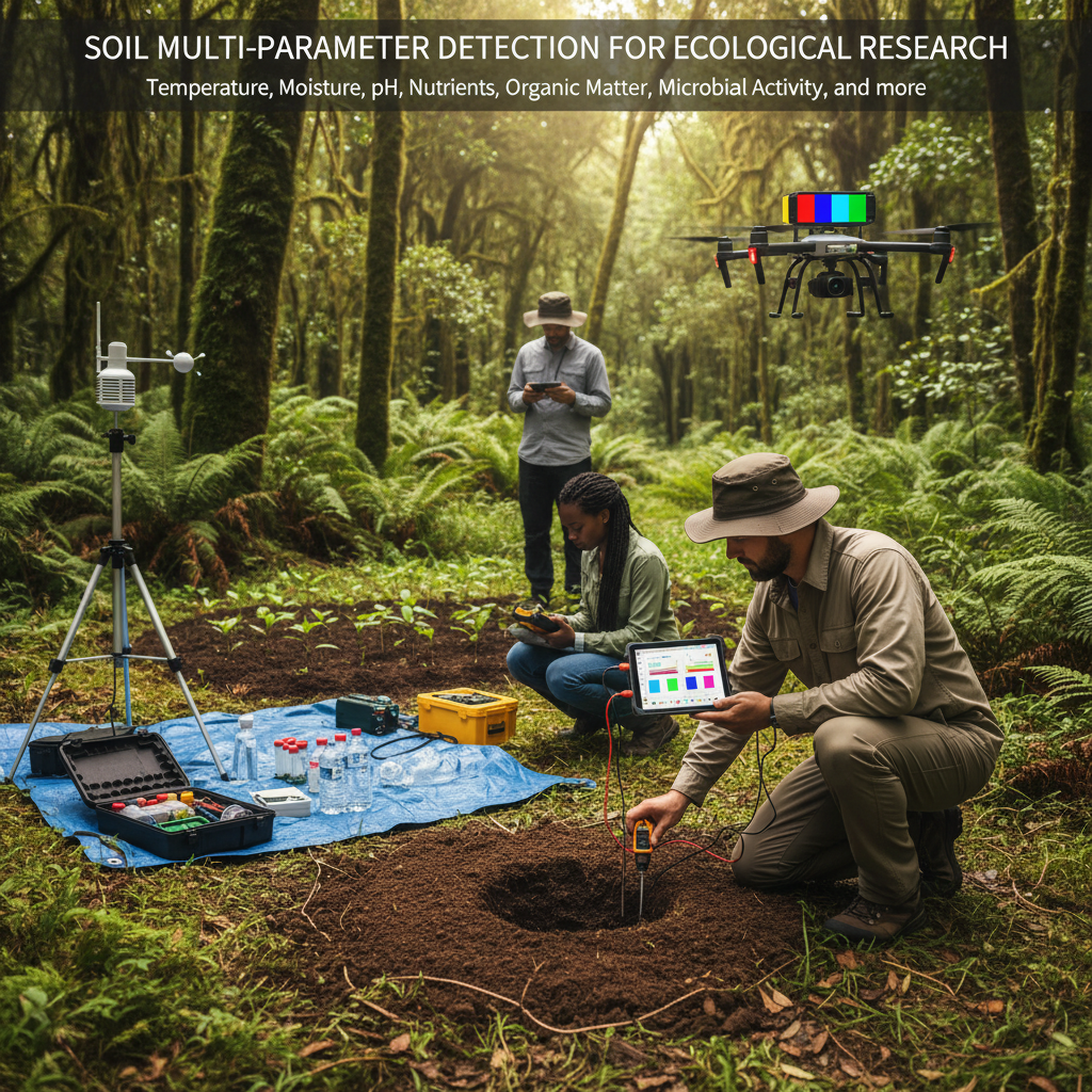 Soil Multi-Parameter Detection For Ecological Research