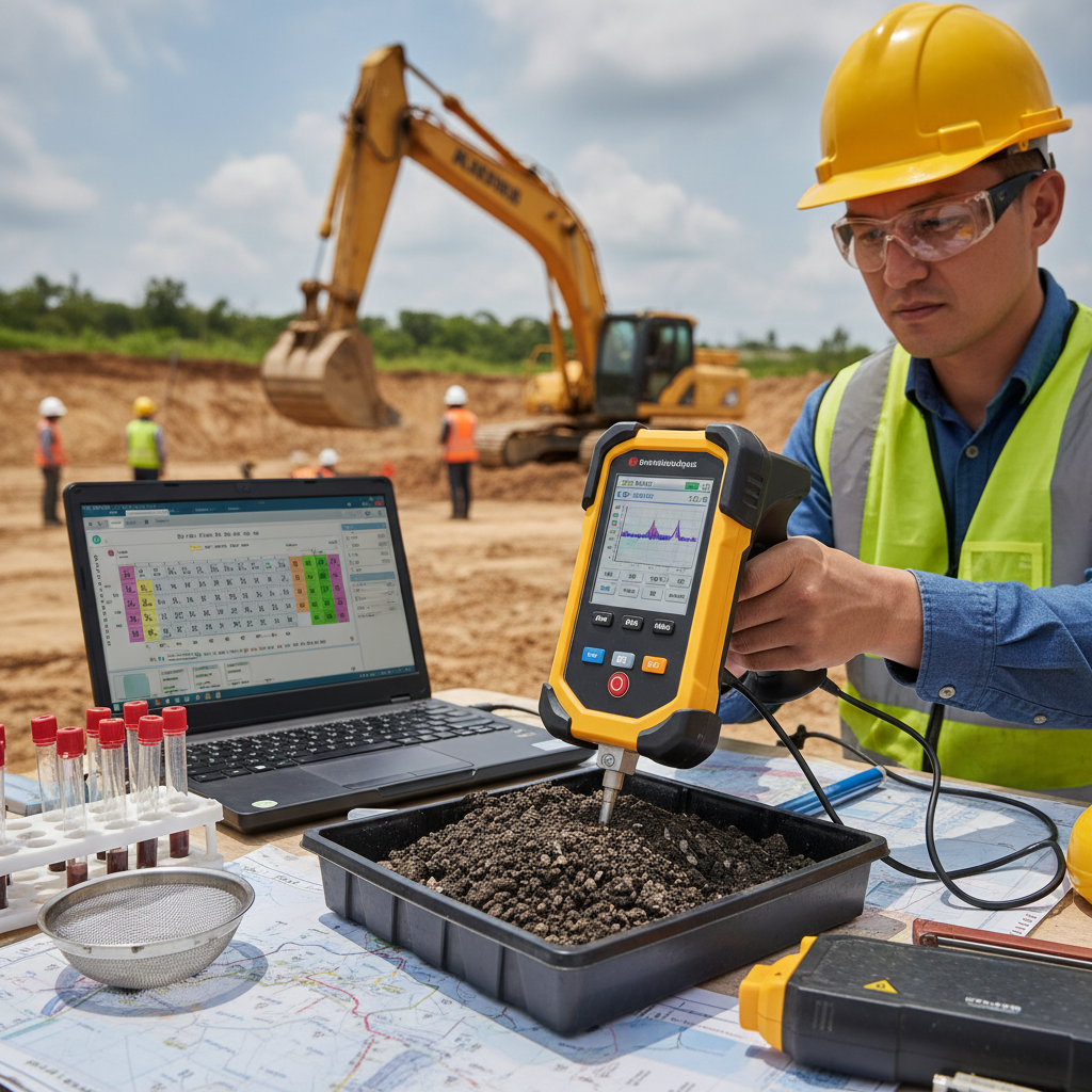 Soil Mineral Element Analyzer For Geotechnical Engineering