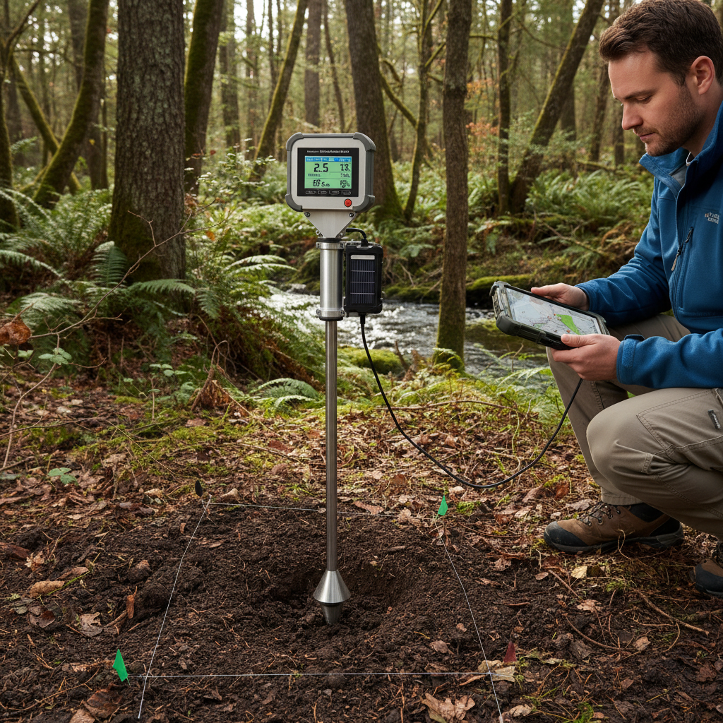 Soil Compaction Tester For Environmental Monitoring