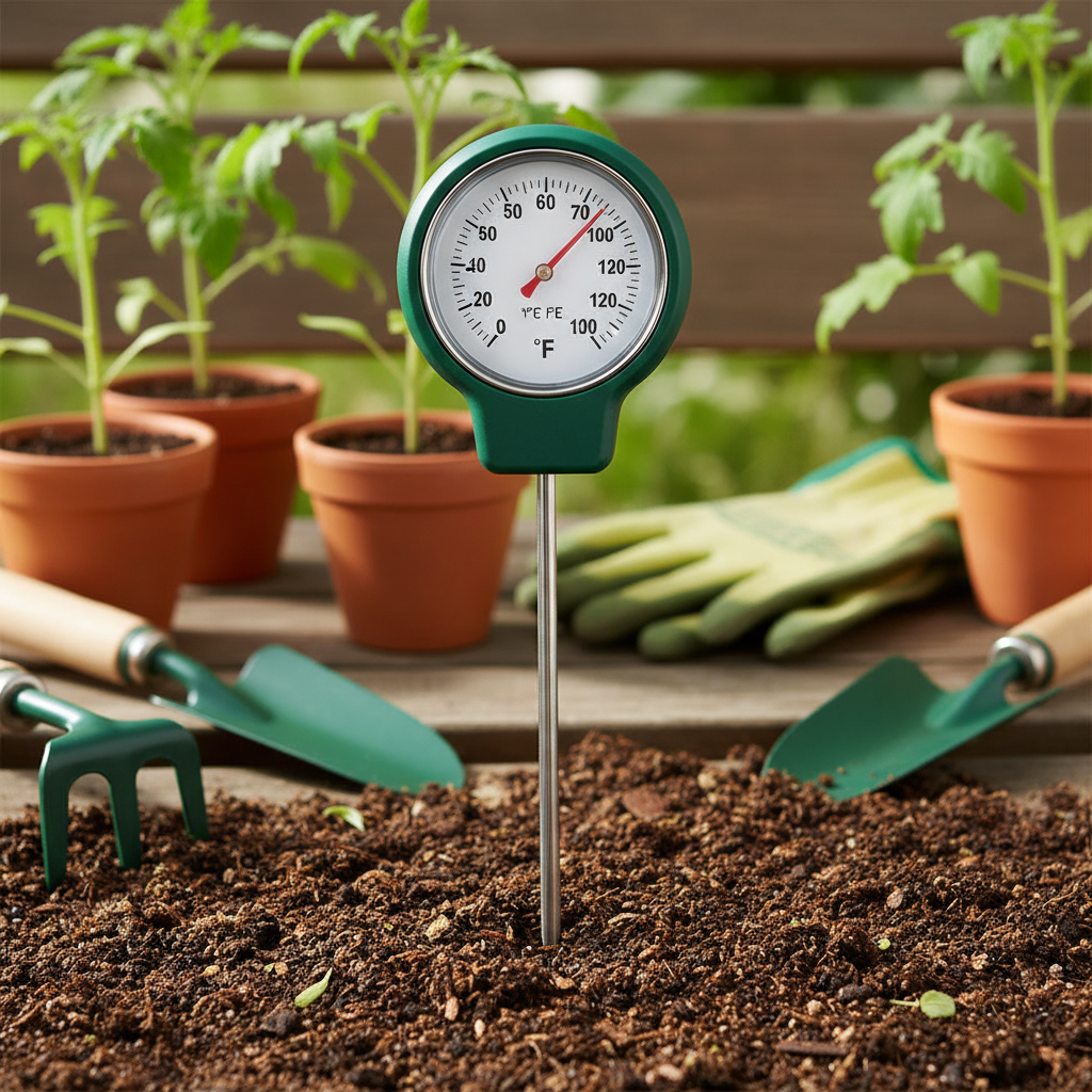 Soil Thermometer For Horticulture & Gardening
