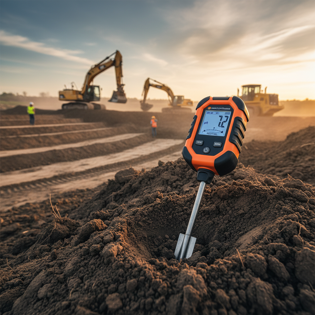 Soil Ph Meter For Earthwork Construction