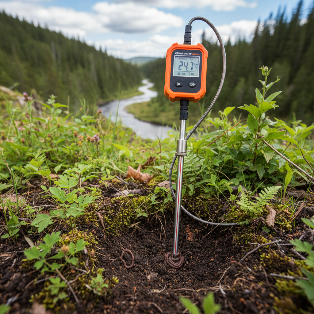 Soil Thermometer For Ecological Research