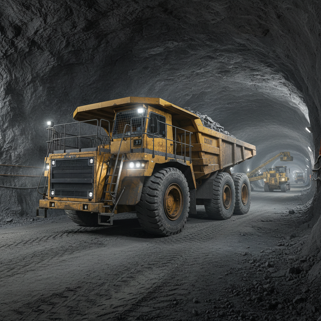 Haul Machine For Efficient Underground Material Transport