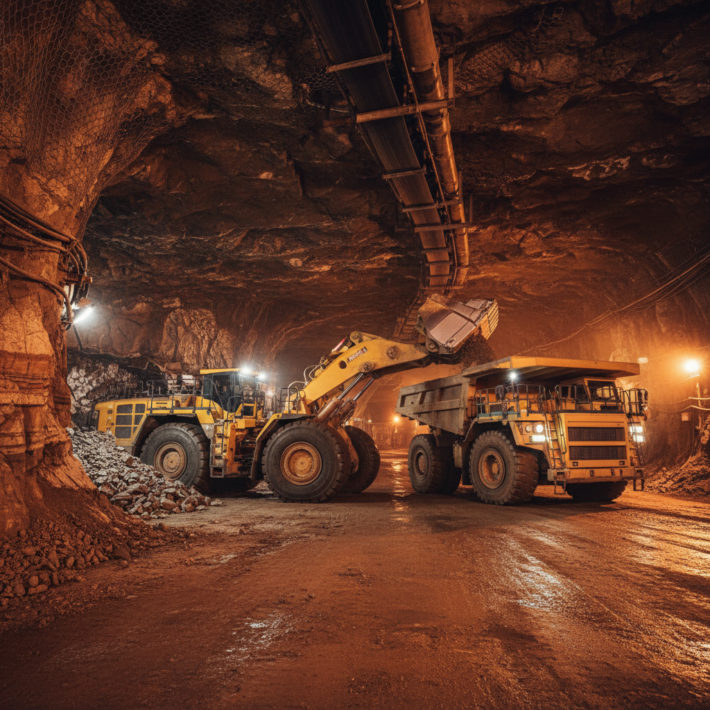Mining Loaders For Efficient Underground Material Transport