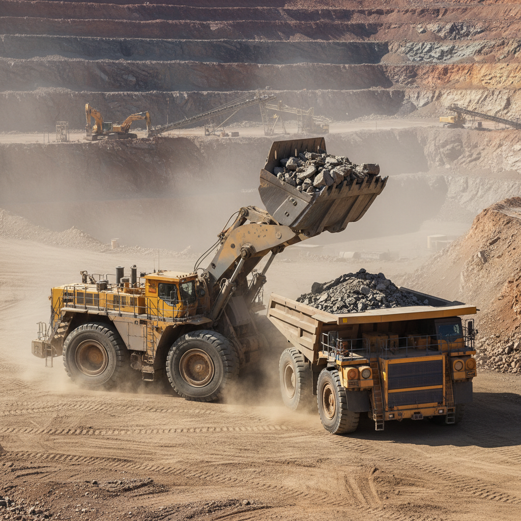 Dump Loader For Heavy-Duty Mining Excavation