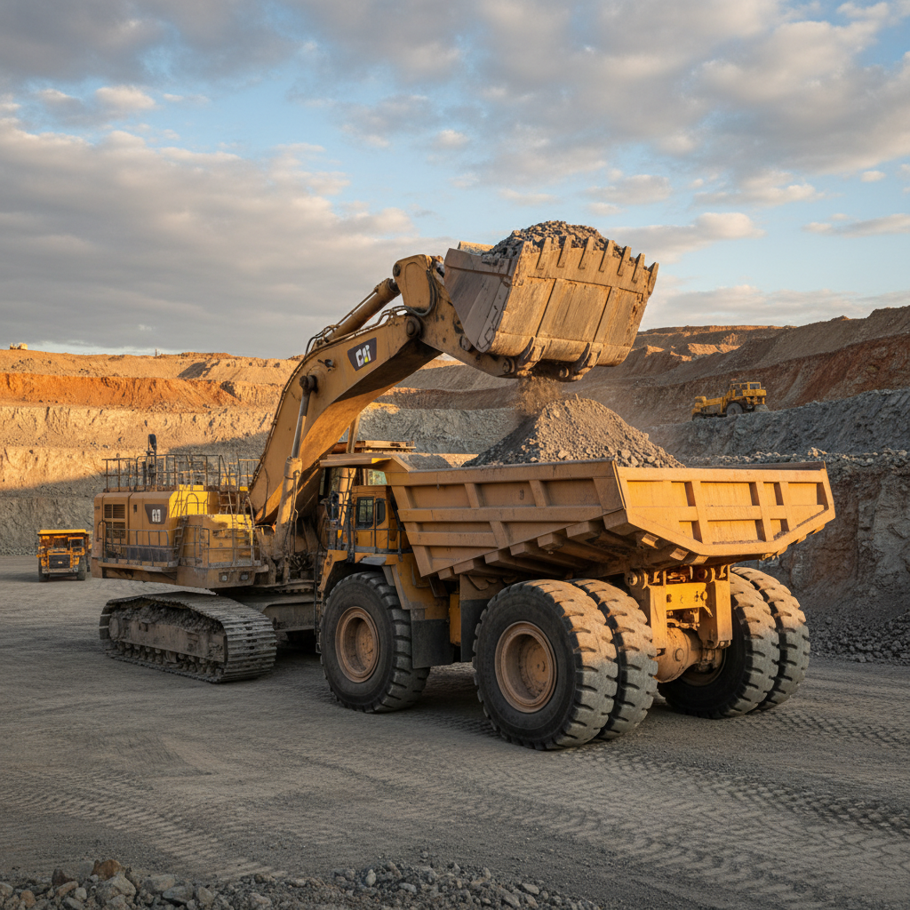 Loader Dump Truck For Heavy-Duty Mining Excavation