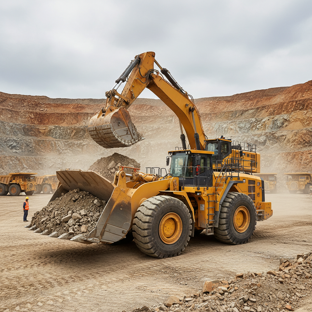 Diesel Loader For Heavy-Duty Mining Excavation