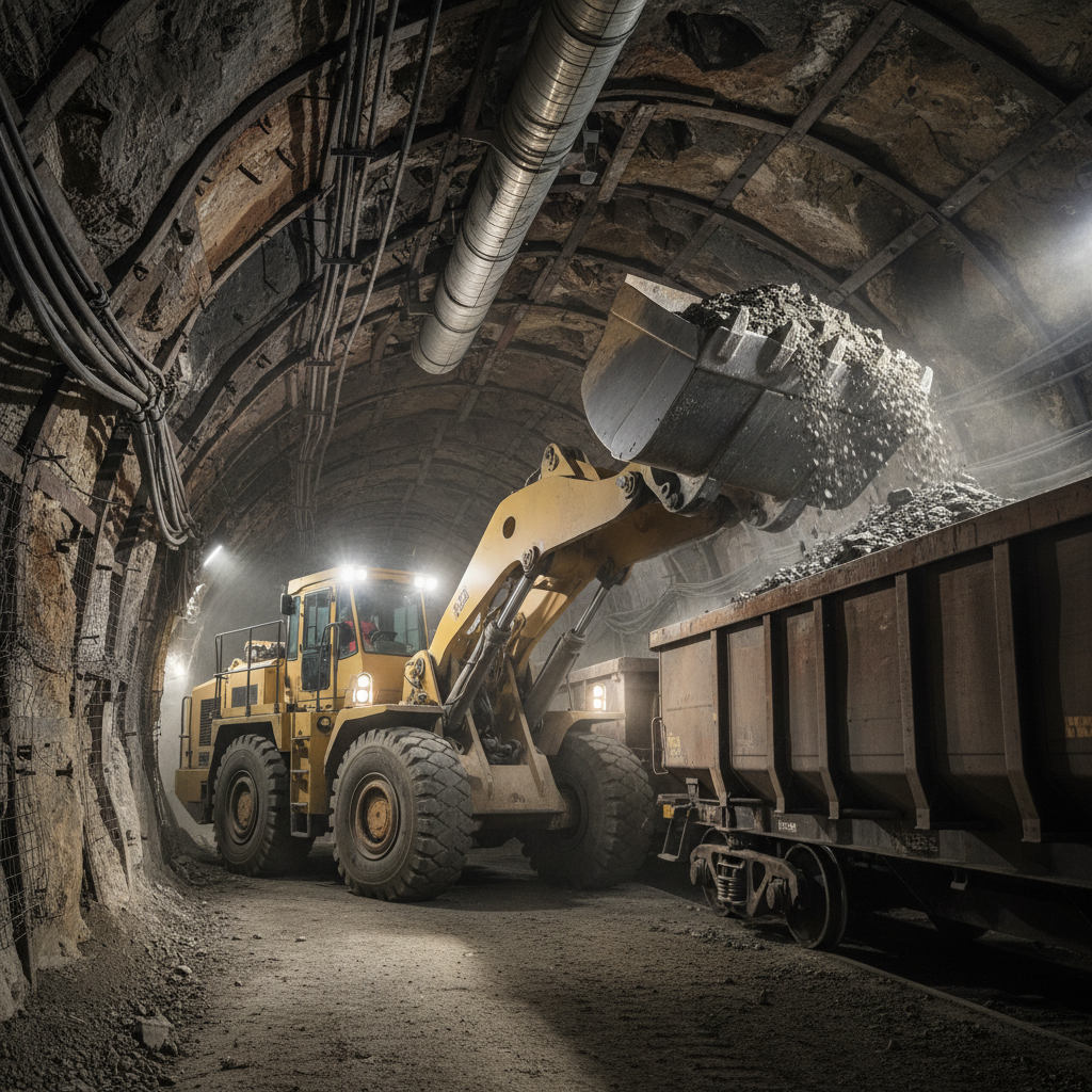 Lhd Machine For Loading And Unloading Bulk Materials