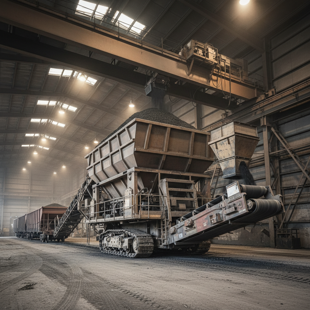 Shuttle Car For Loading And Unloading Bulk Materials