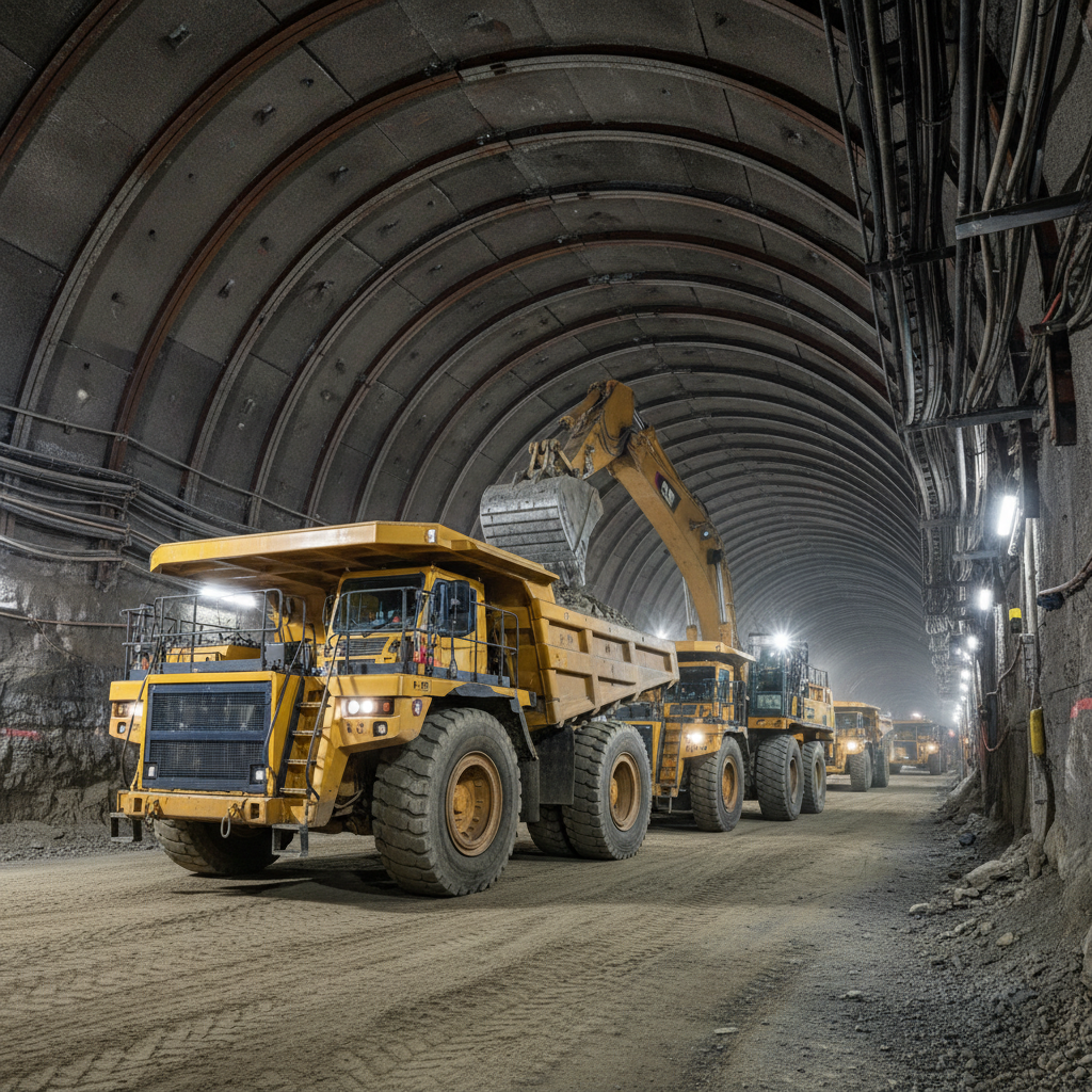 Underground Trucks For Tunneling And Subterranean Construction