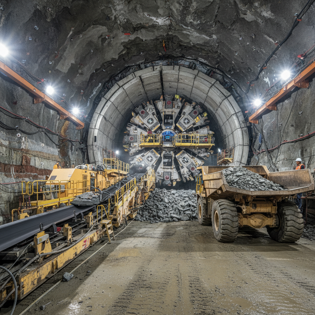 Rock Mining Equipment For Tunneling And Subterranean Construction