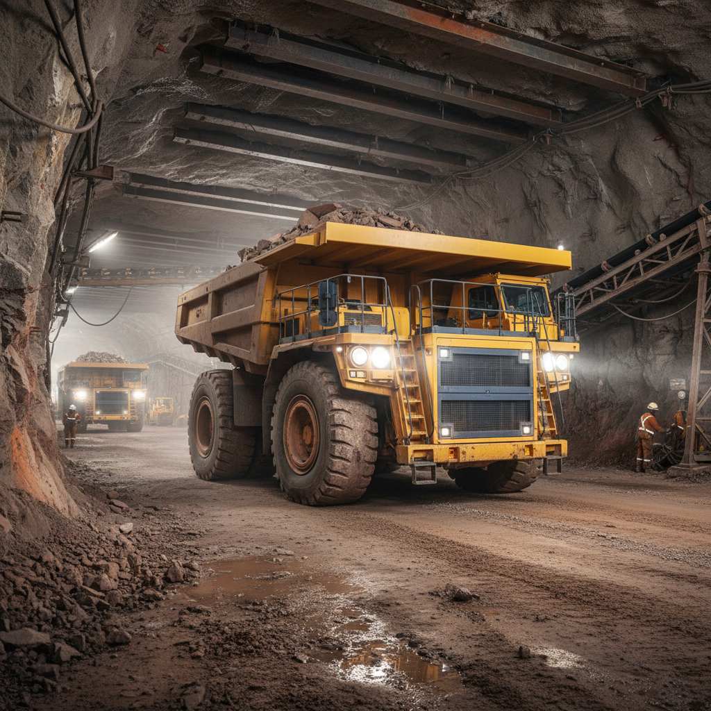 Underground Mining Truck For Comprehensive Mining Site Operations