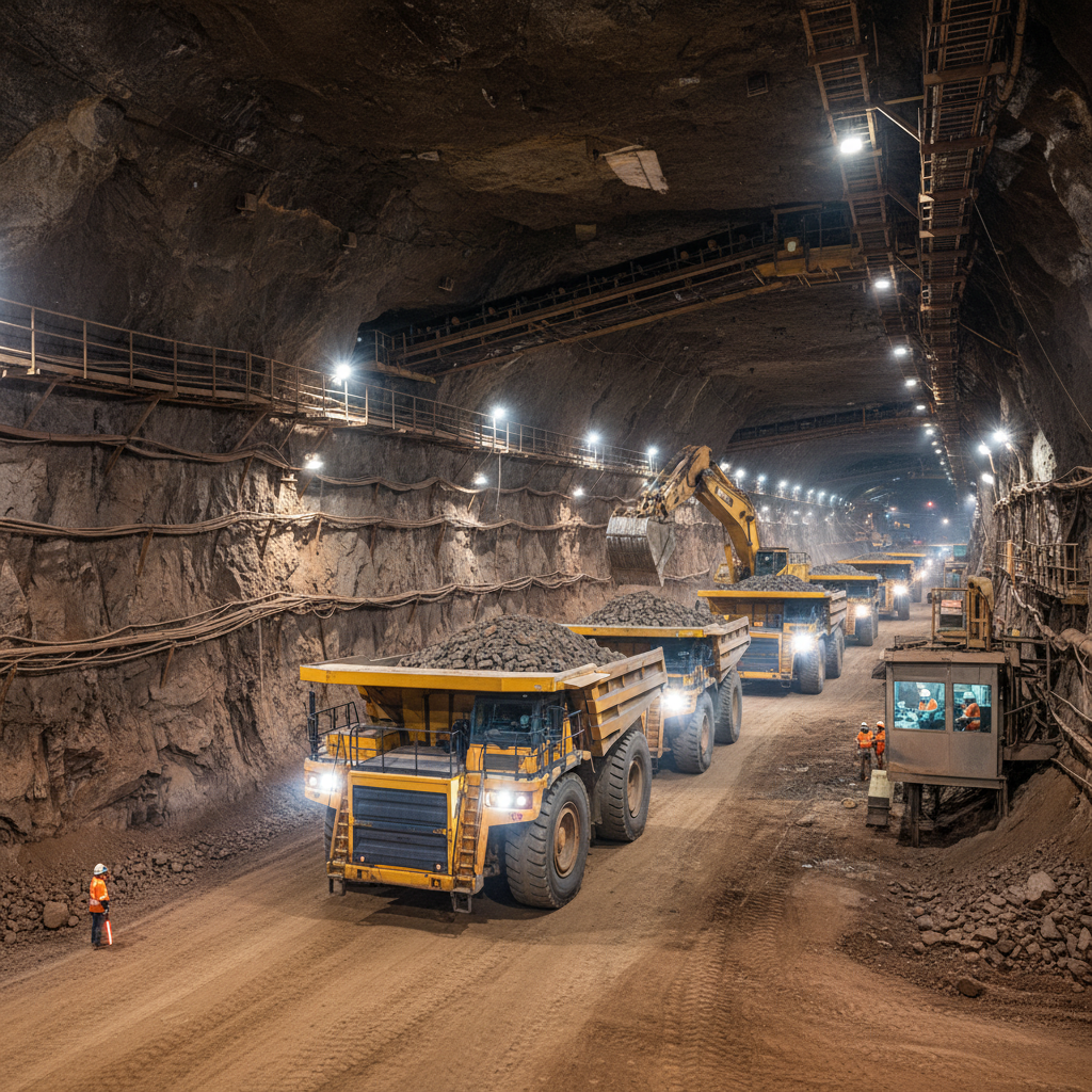 Underground Haul Trucks For Comprehensive Mining Site Operations