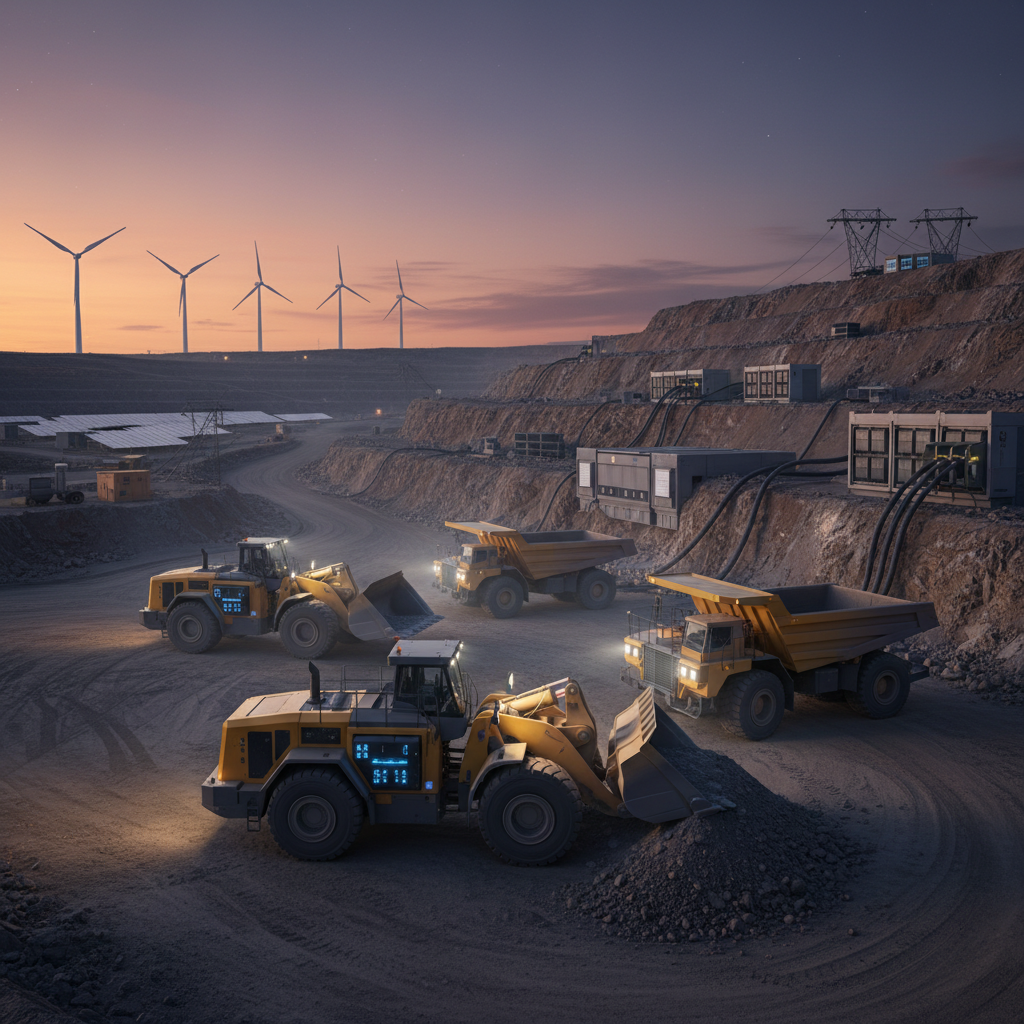 Electric Loaders For Comprehensive Mining Site Operations