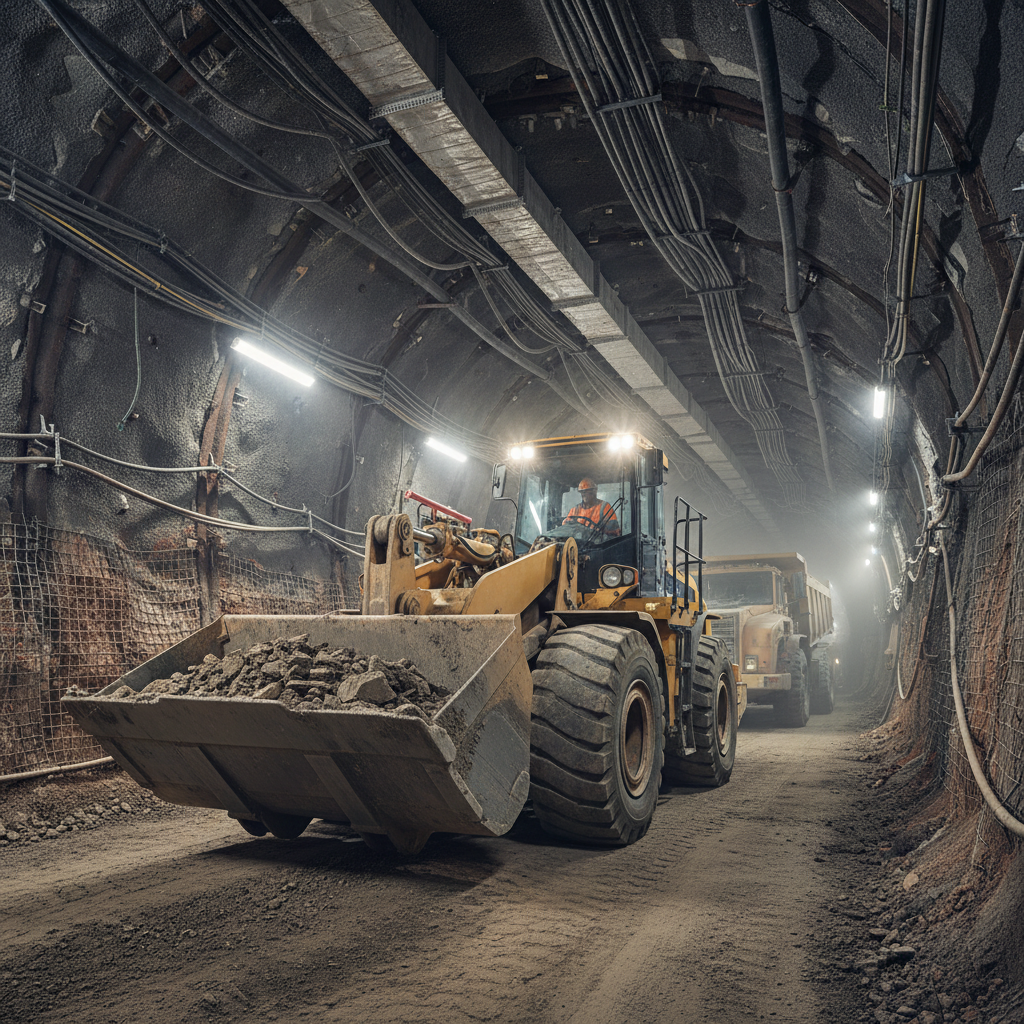 Lhd Machine For Tunneling And Subterranean Construction