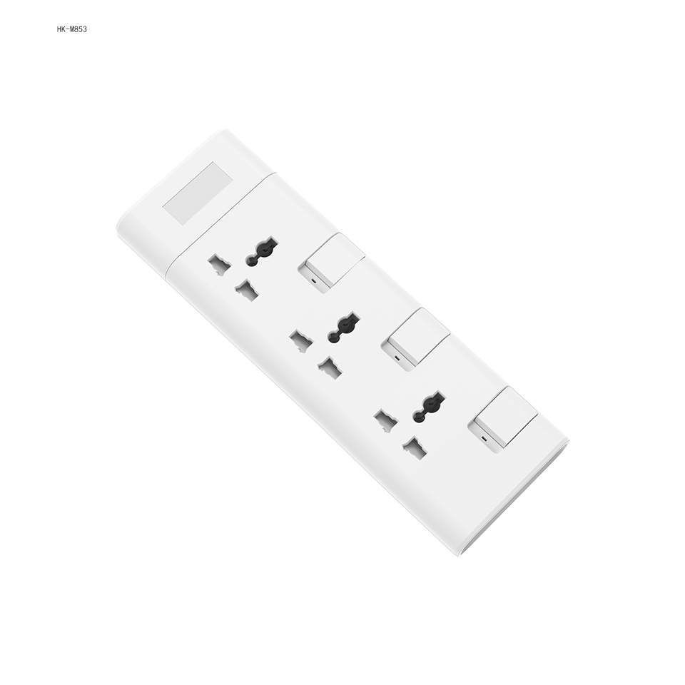 HK-M853 Extension Socket Without USB
