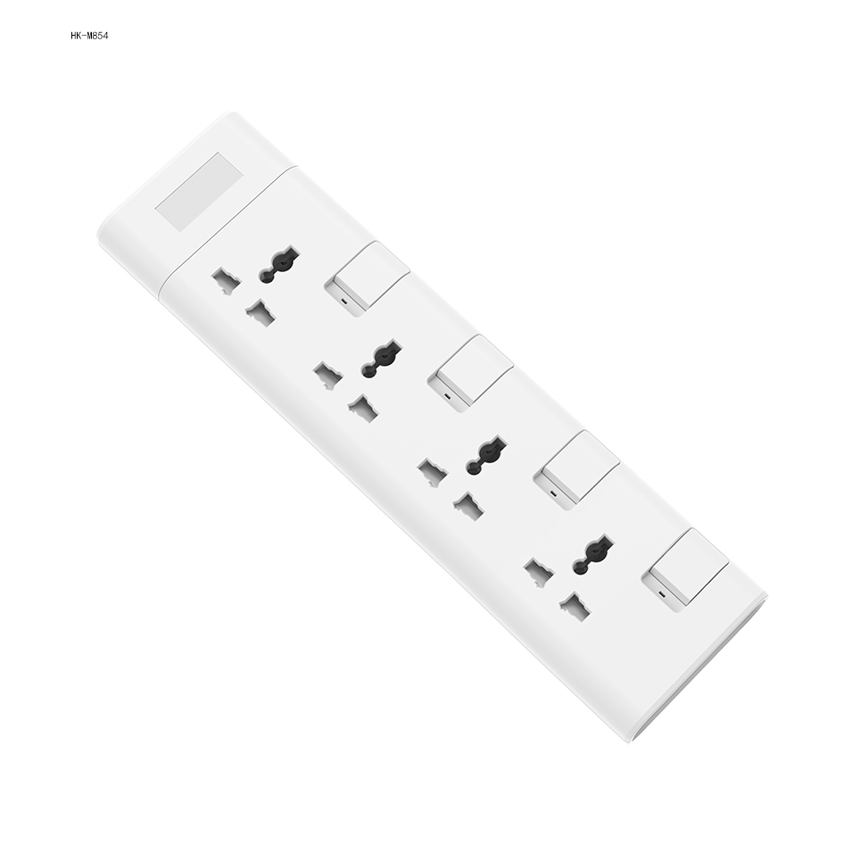 HK-M854 Extension Socket Without USB