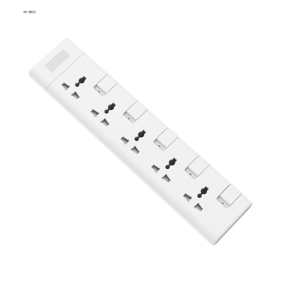 HK-M855 Extension Socket Without USB