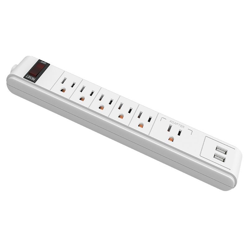 6-Outlet US Power Strip