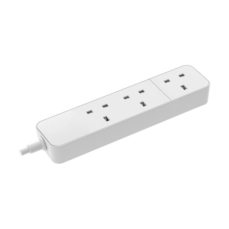 Удлинитель розеток Heikki с USB-портами, сетевой фильтр, компактный белый зарядный концентратор для дома и офиса.