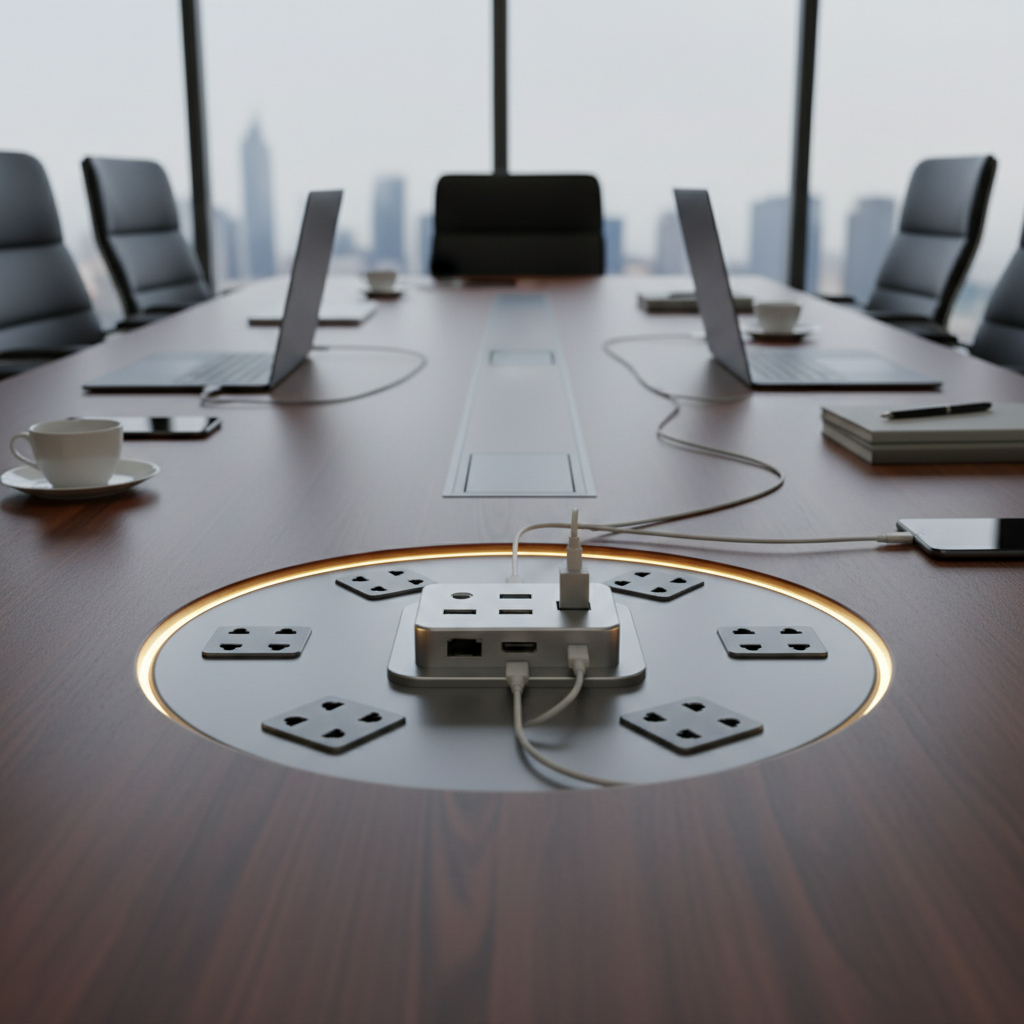 Thai Extension Socket For Conference And Meeting Rooms