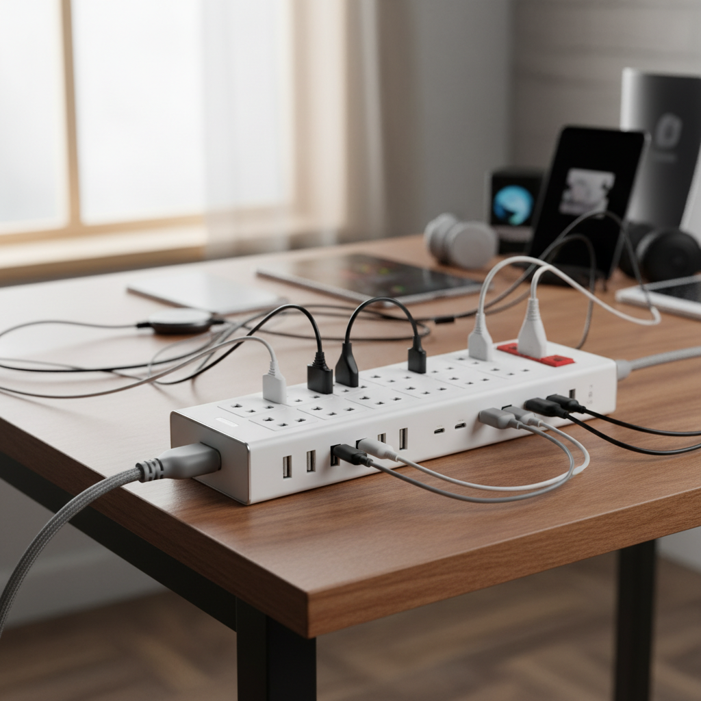 Universal Extension Lead For Device Charging Stations