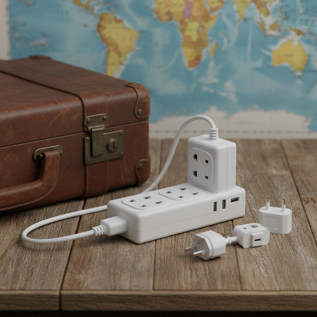 Philippines Extension Socket For International Travel And Plug Conversion