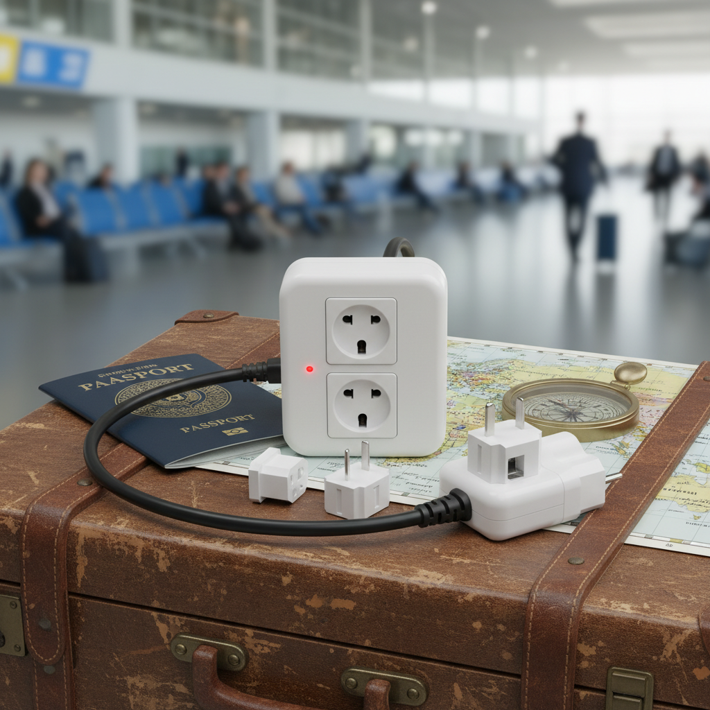 Travel Extension Socket For International Travel And Plug Conversion