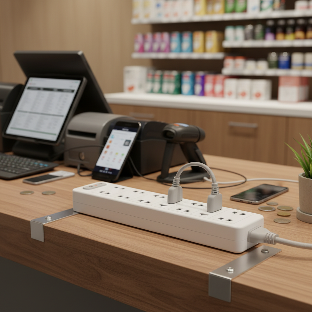 Thai Extension Socket For Retail Stores And Counters
