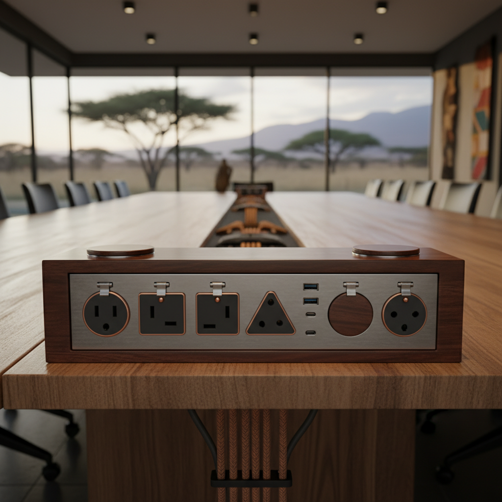 Africa Extension Socket For Conference And Meeting Rooms