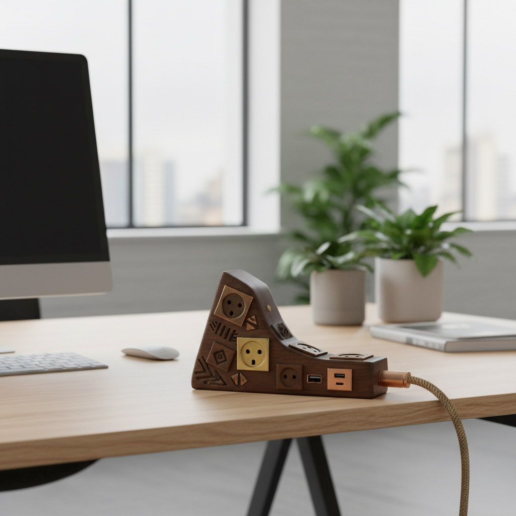 Africa Extension Socket For Office Desks And Workstations