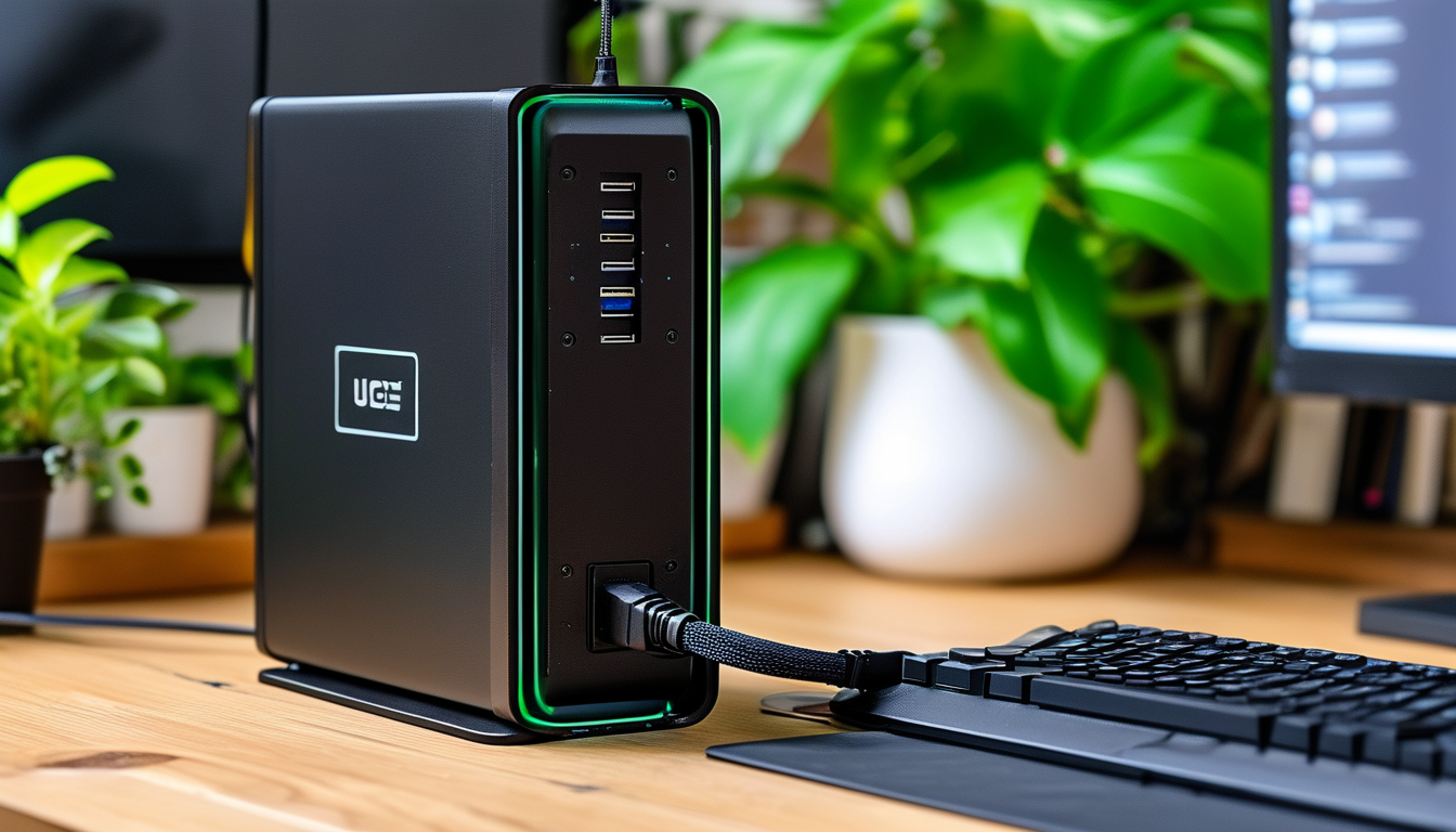 Tower Extension Lead With Usb For Office Desks And Workstations