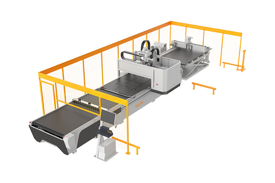 CNC Nest процес център