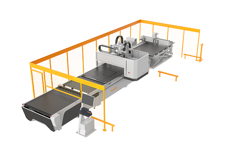 CNC Nest процес център