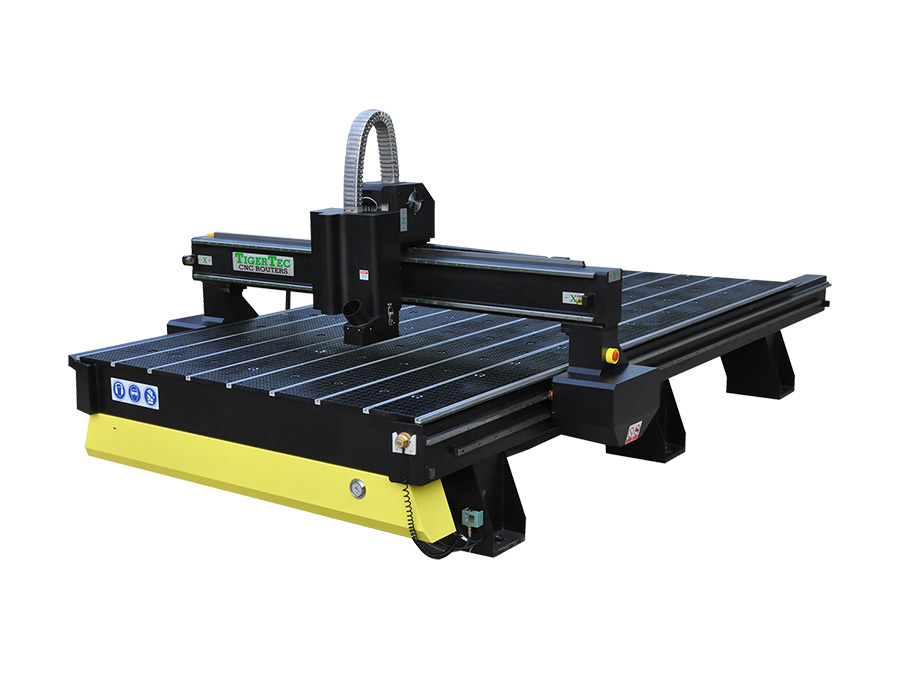 CNC-Fräse mit oszillierendem Messer