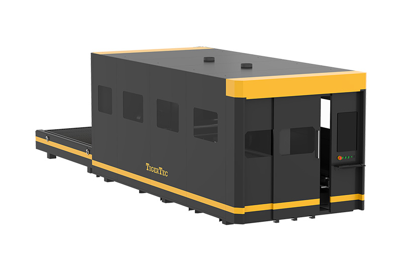Kalakip na Exchange Platform Fiber Laser Cutting Machine (2)