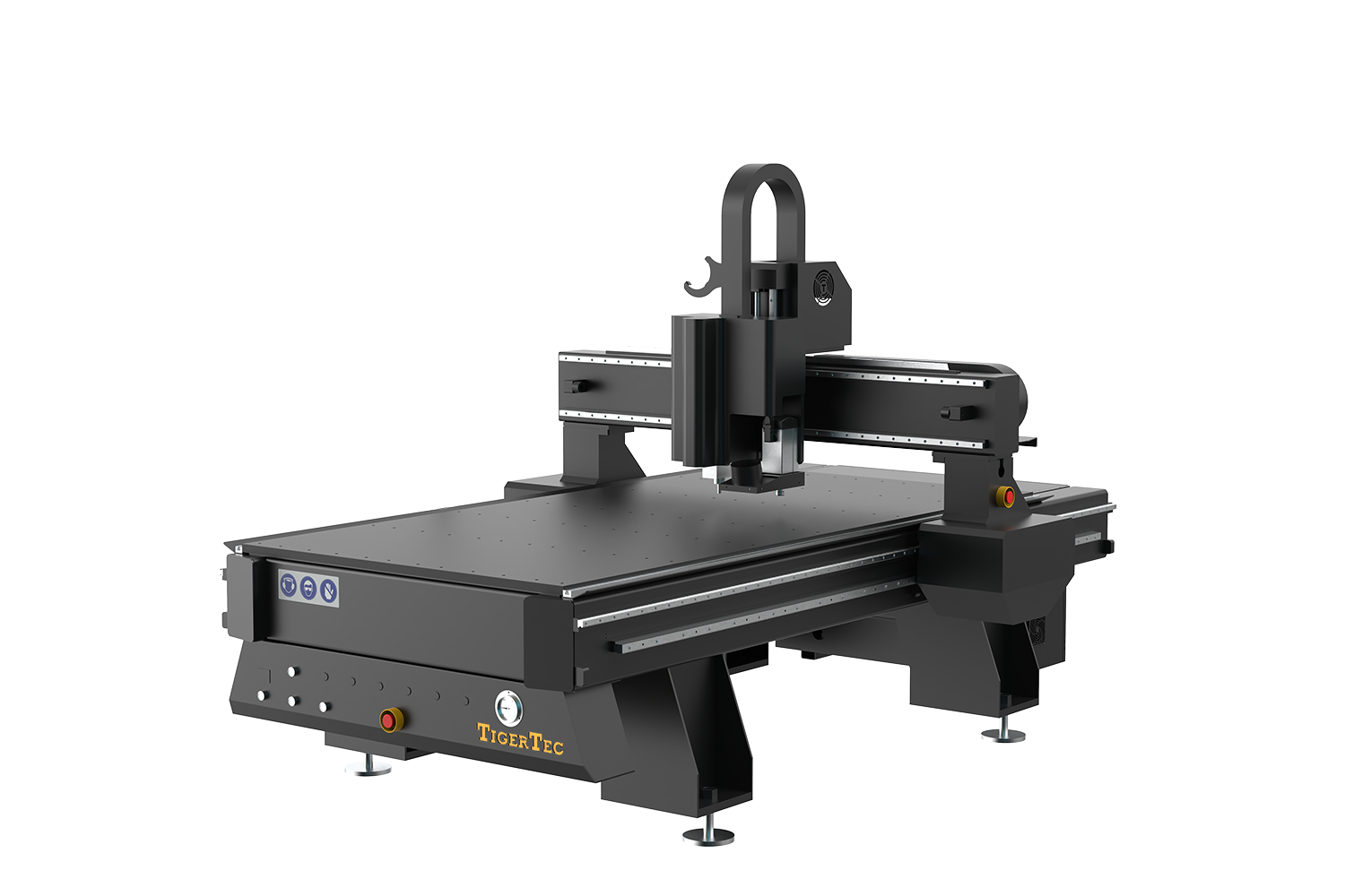 CNC Router With CCD and Oscillating Knife