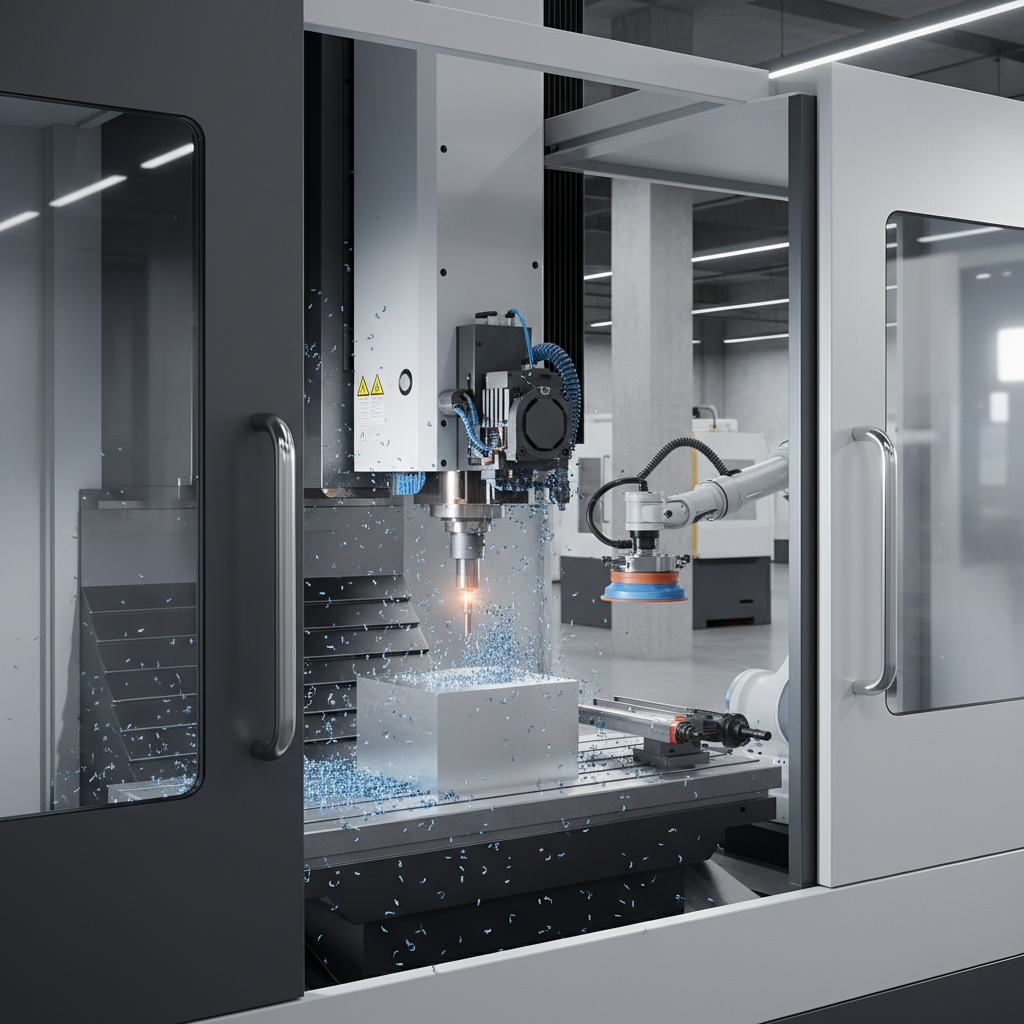Cnc Milling Machine For Metal Fabrication And Processing