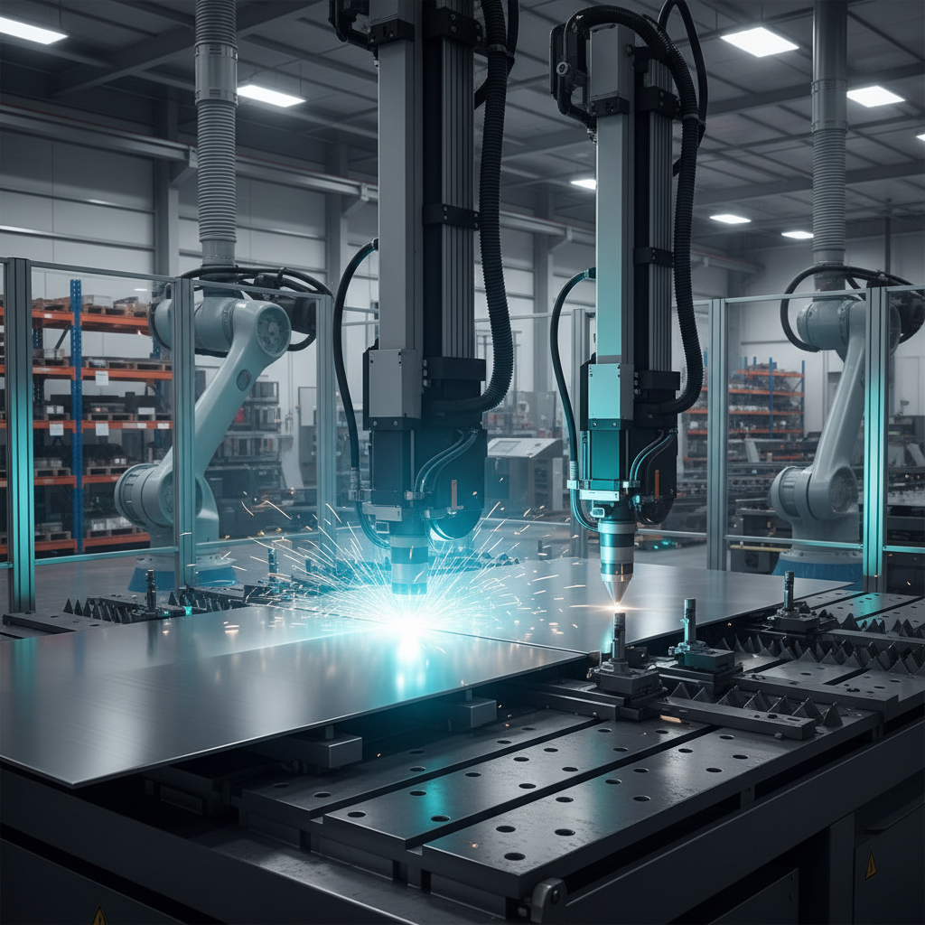 Laser Welder Cutter For Metal Fabrication And Processing