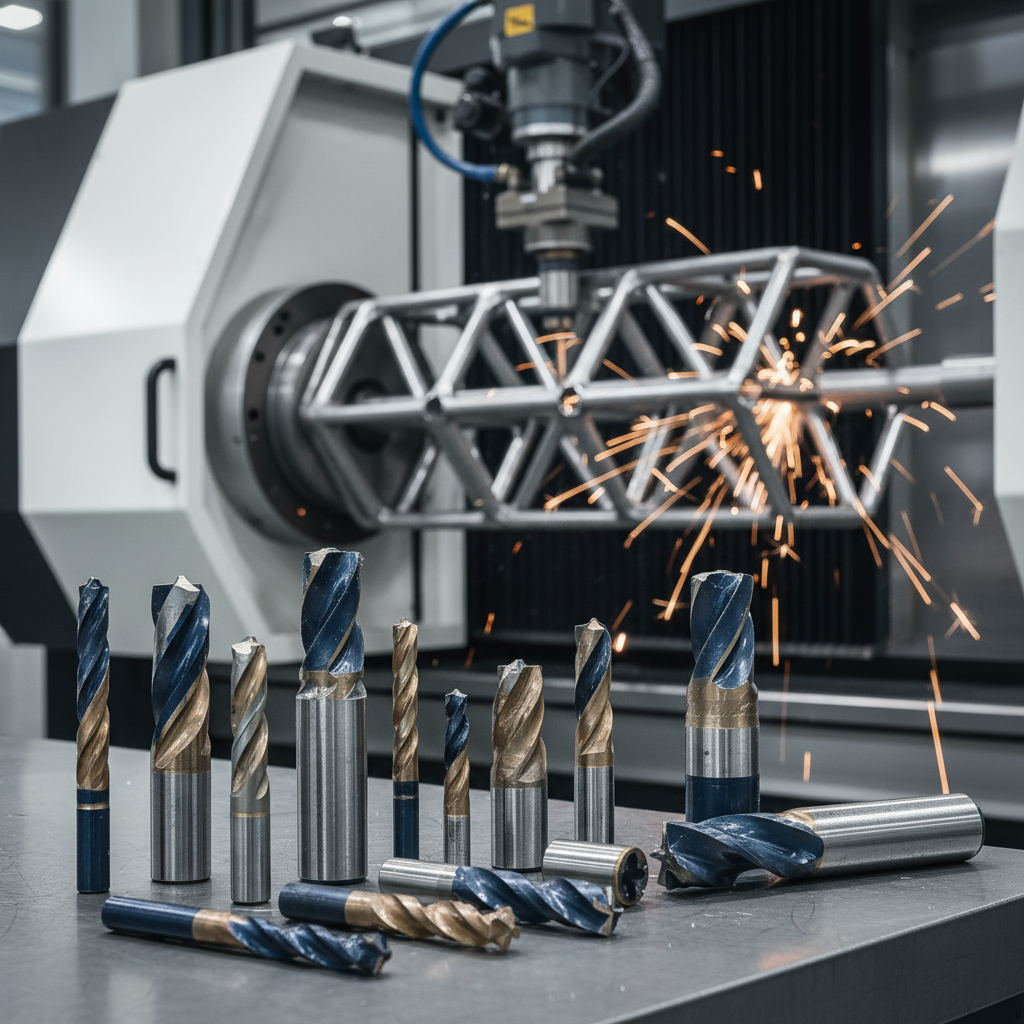 Cnc Cutting Bits For Structural Tube And Pipe Cutting