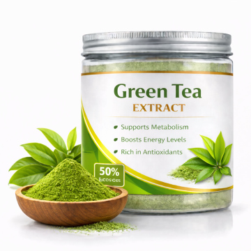 Green Tea Extract Polyphenols≥98% EGCG≥50% Natural Antioxidant