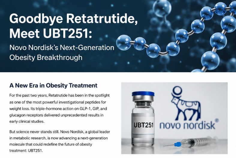 UBT251 vs Retatrutide: The Next Chapter in Triple-Agonist Obesity Research