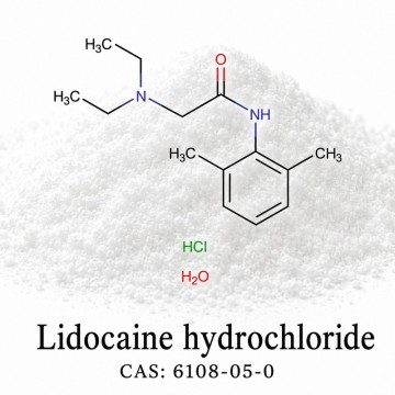 Lidocaine Hydrochloride CAS 6108-05-0 | Pharmaceutical Chemical