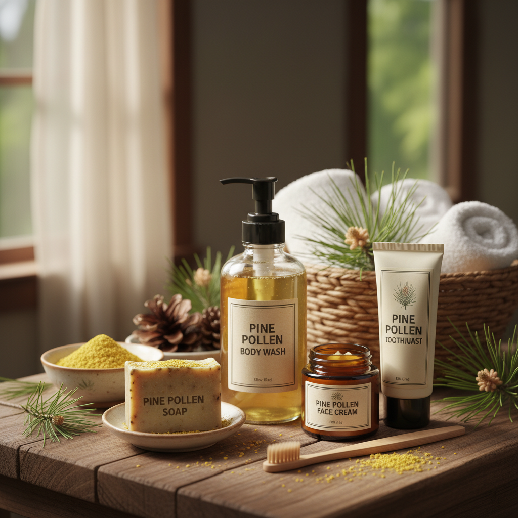 Pine Pollen Extract For Personal Care And Daily Hygiene